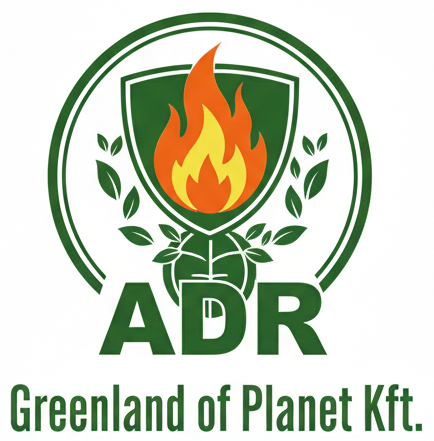 Green land of planet